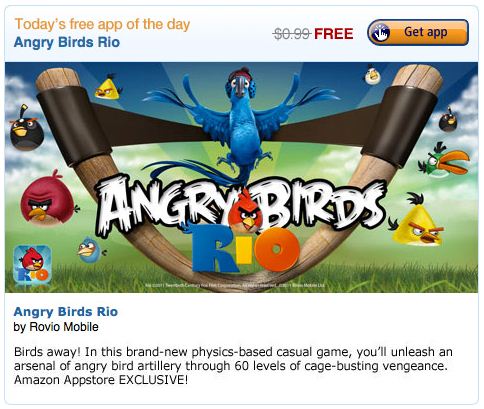 Get Angry Birds Rio for Free on AT&T Droids